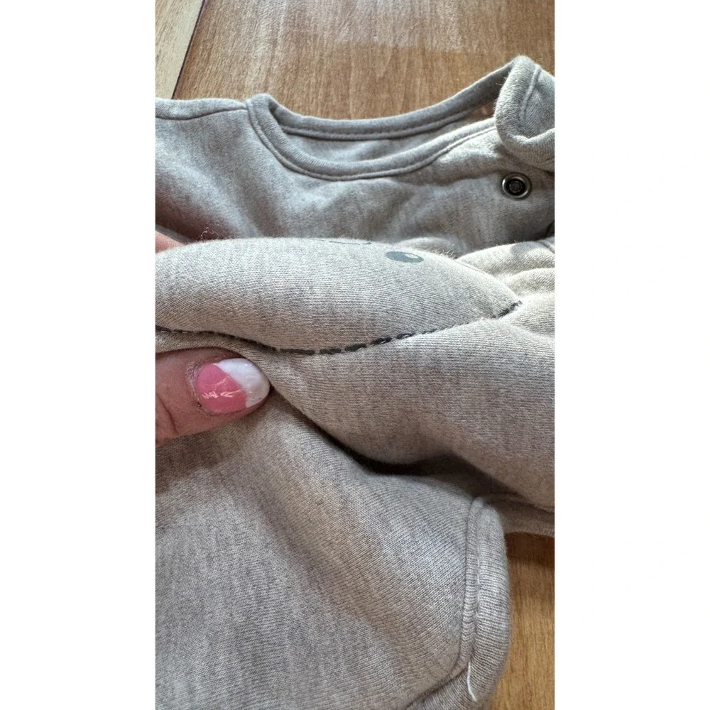Nested Bean Zen Sack Classic Baby Sleep Sack‎ Gray Medium 6-15 Months Weighted